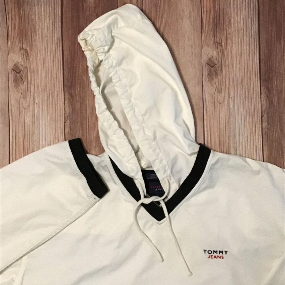 Tommy Jeans Vintage Hilfiger Pullover Jacket Hoodie XL 90s Y2K